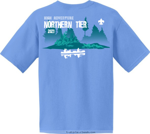 T-shirt Design Northern Tier 993 v2