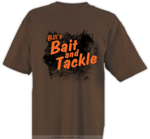 and Tackle Bait Bill's T-shirt Design SP1191