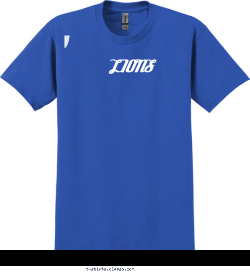 LIONS T-shirt Design 