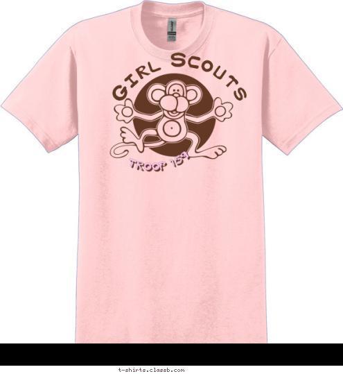 TROOP 159 TROOP 159 Girl Scouts T-shirt Design 