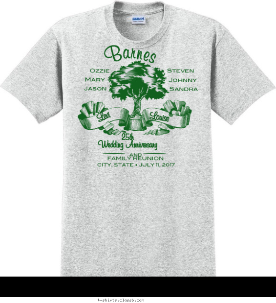 Family Tree Shirt T-shirt Design