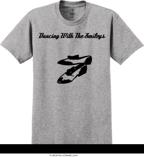 Dancing With The Smileys T-shirt Design 