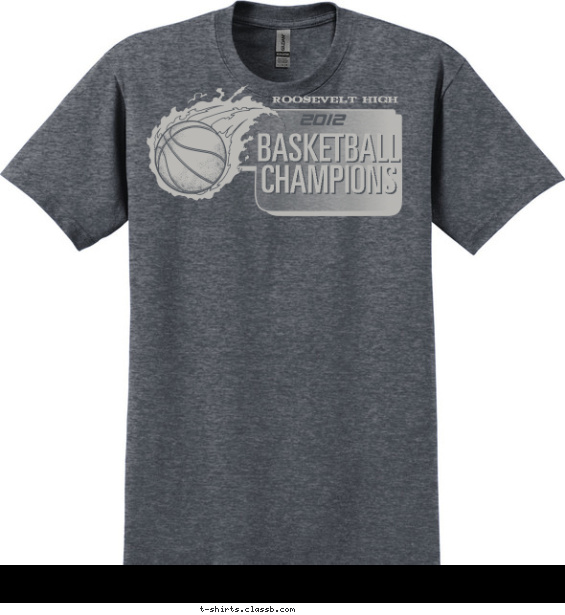 Prep Basketball Champs T-shirt Design