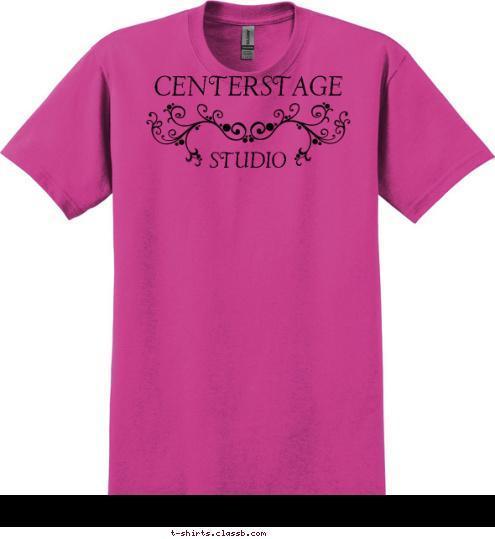 Showstoppers STUDIO CENTERSTAGE T-shirt Design 