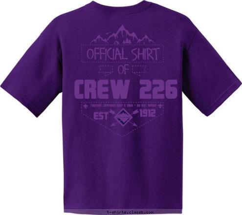 T-shirt Design crew 226 5