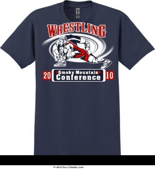 10 20 Smoky Mountain Conference T-shirt Design 