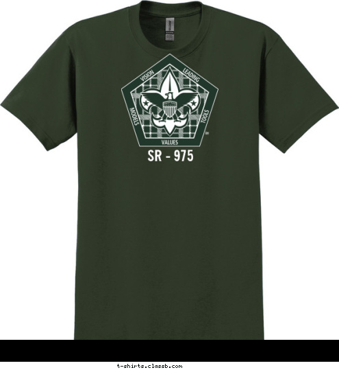 Wood Badge for the 21st Century ® SR - 975 T-shirt Design 