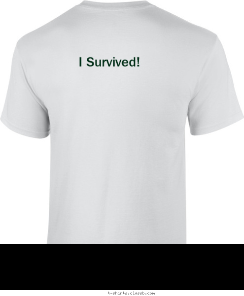 I Survived! Survivor Campout 2010 Oak Hill Service Unit  T-shirt Design 