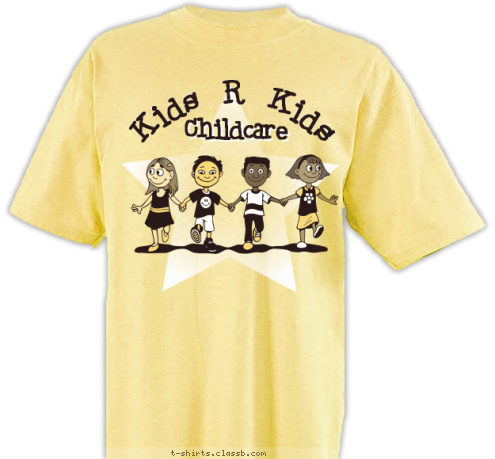 Kids-R-Kids Kids R Kids Childcare Kids R Kids T-shirt Design sp1805