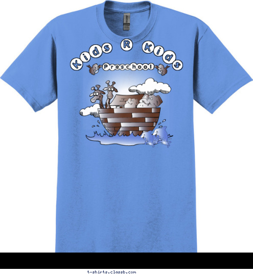 Preschool Kids R Kids T-shirt Design Sp1806