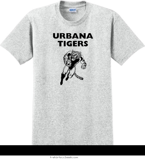 URBANA TIGERS T-shirt Design 