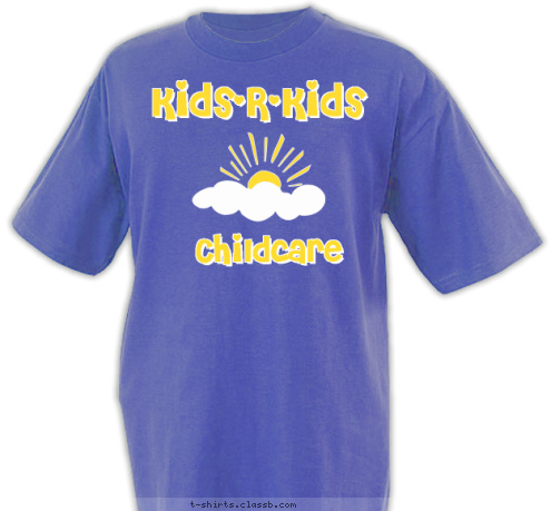 Kids-R-Kids Childcare T-shirt Design sp1 8 0 7