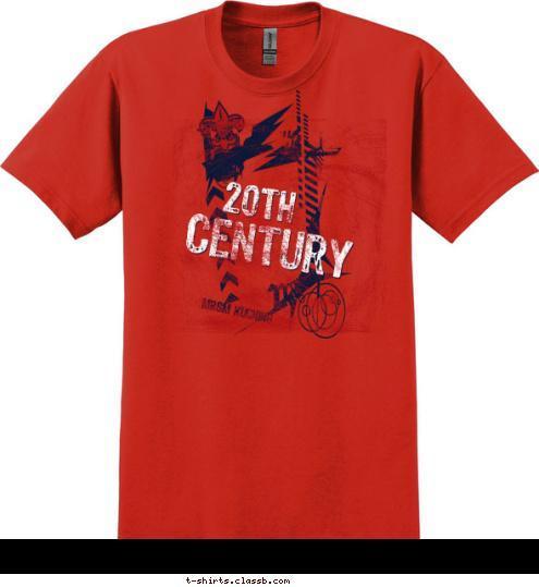 MRSM Kuching Century 20TH T-shirt Design 