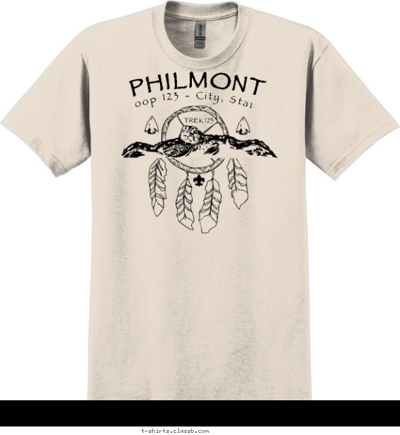 Philmont Dreamcatcher Shirt T-shirt Design