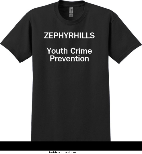     YOUTH POLICE UNIT           ZEPHYRHILLS 

Youth Crime Prevention T-shirt Design 