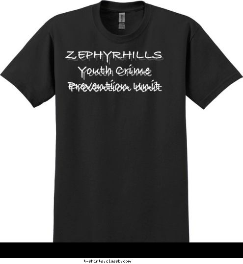    ZEPHYRHILLS 
   Youth Crime Prevention Unit T-shirt Design 