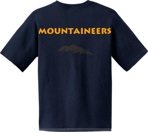 New Text Mountaineers T-shirt Design 