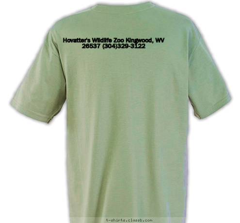 Hovatter's Wildlife Zoo Kingwood, WV 26537 (304)329-3122 Hovatter's Zoo Crew T-shirt Design 