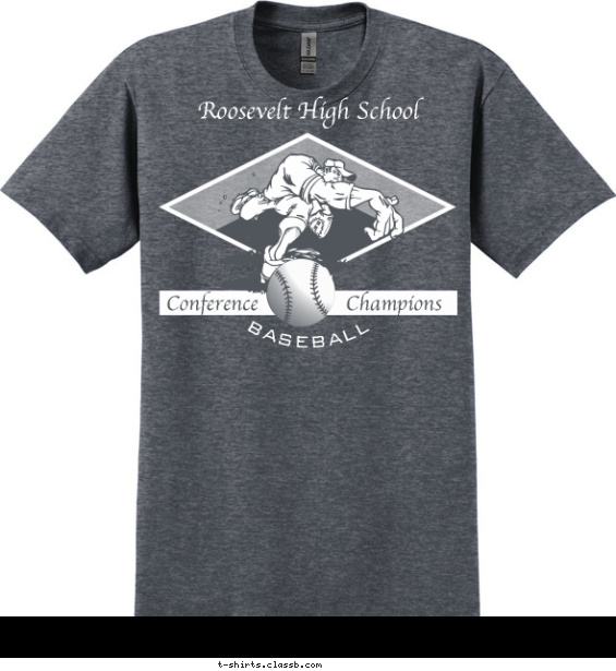 Prep Baseball Conference Champions T-shirt Design