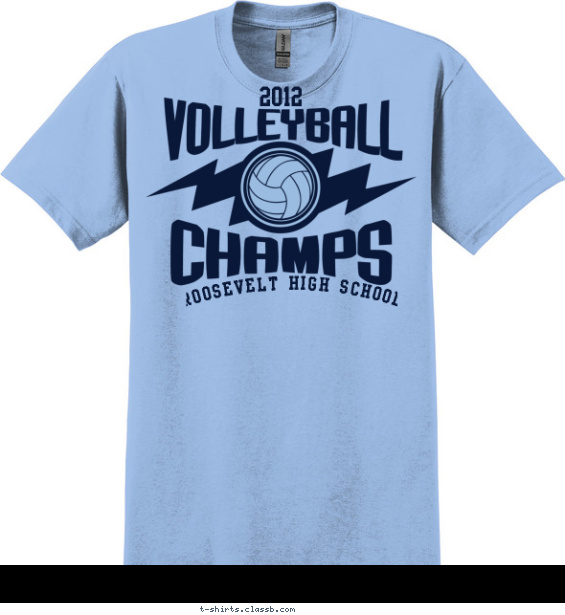 Prep Volleyball Champions T-shirt Design