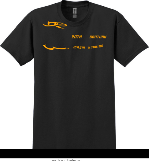 MRSM KUCHING CENTURY 20TH
 T-shirt Design 