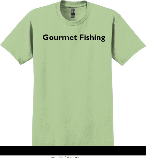 Gourmet Fishing T-shirt Design 