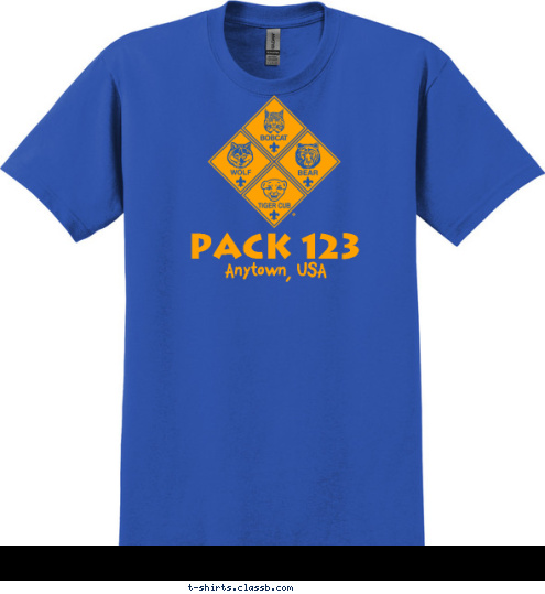 ® Anytown, USA PACK 123 T-shirt Design 