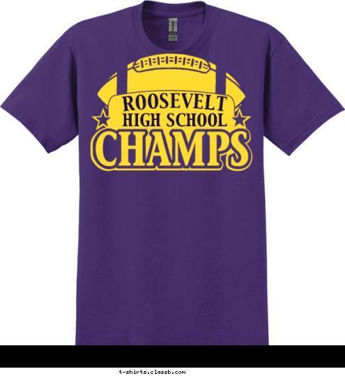 ROOSEVELT HIGH SCHOOL T-shirt Design SP1107