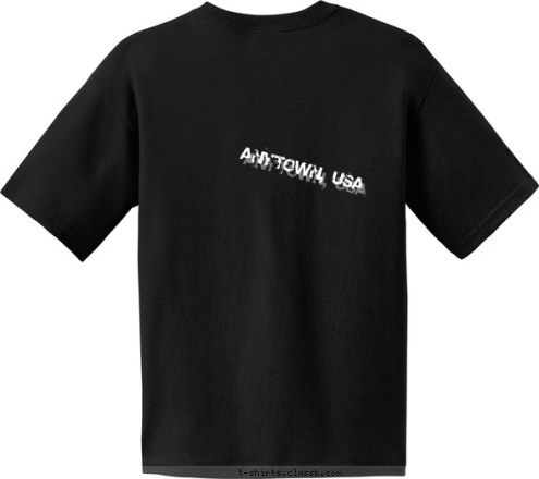 ANYTOWN, USA TROOP 123 123 TROOP BSA T-shirt Design 