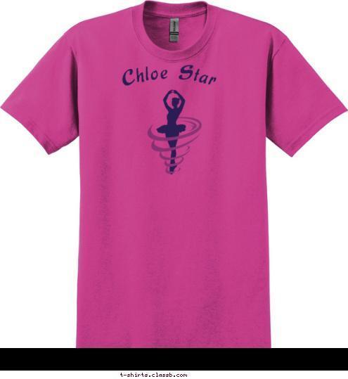 Chloe Star Centerstage T-shirt Design 