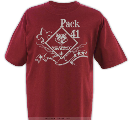 Stevens, Wa. Lake Pack
41 T-shirt Design 