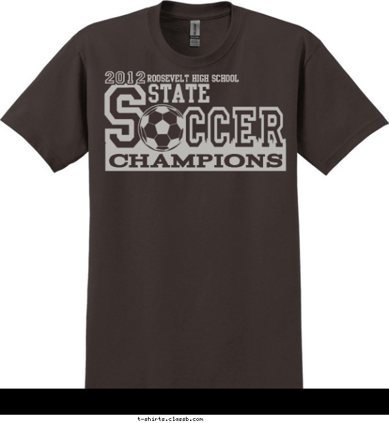 State Champs Soccer T-shirt Design