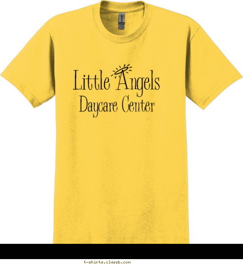 Daycare Center Little Angels T-shirt Design sp1768