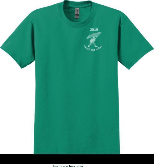 2010  french and indian GREEN MOUNTAIN BOYS TROOP 367 T-shirt Design 