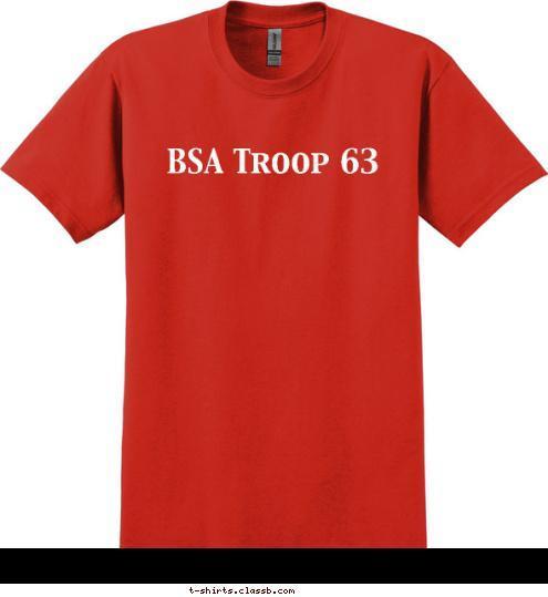 BSA Troop 63 T-shirt Design 