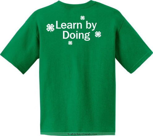 Learn by 
      Doing Juneau County T-shirt Design 