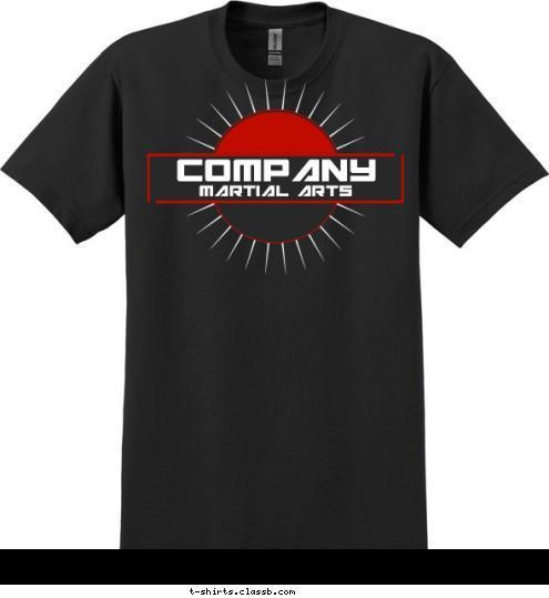 MARTIAL ARTS compAny T-shirt Design SP1638