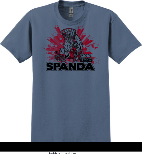 2010 TEAM SPANDA  T-shirt Design 