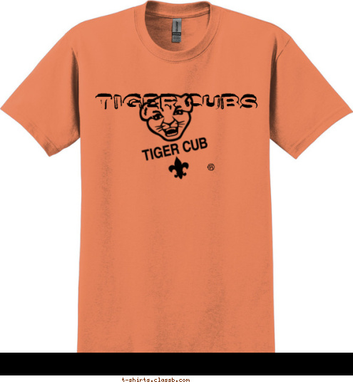 Tiger Cubs T-shirt Design 