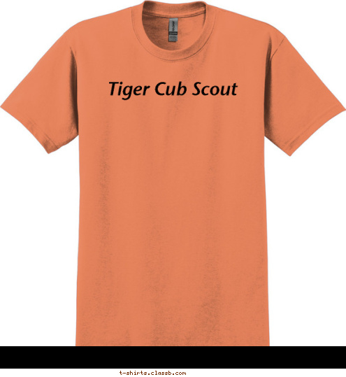 Tiger Cub Scout T-shirt Design 