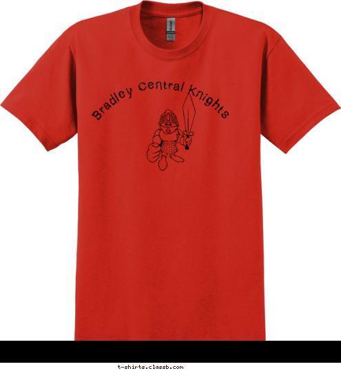 Bradley Central Knights T-shirt Design 