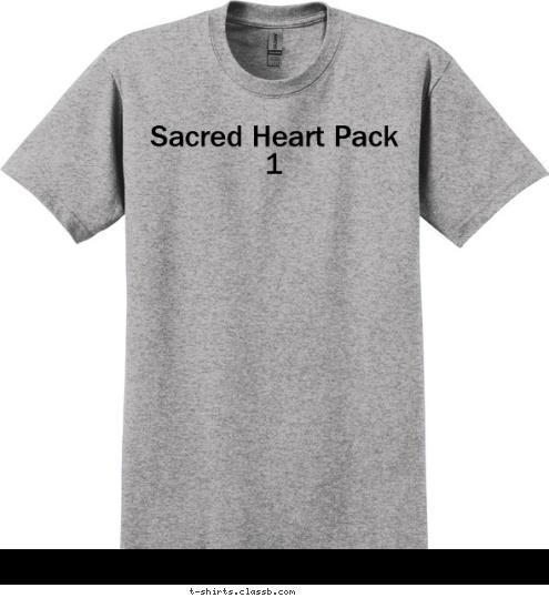 Sacred Heart Pack 1 T-shirt Design 