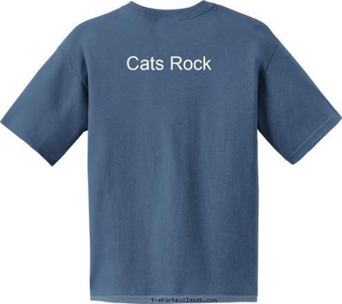 Cats Rock Cats Rock T-shirt Design 