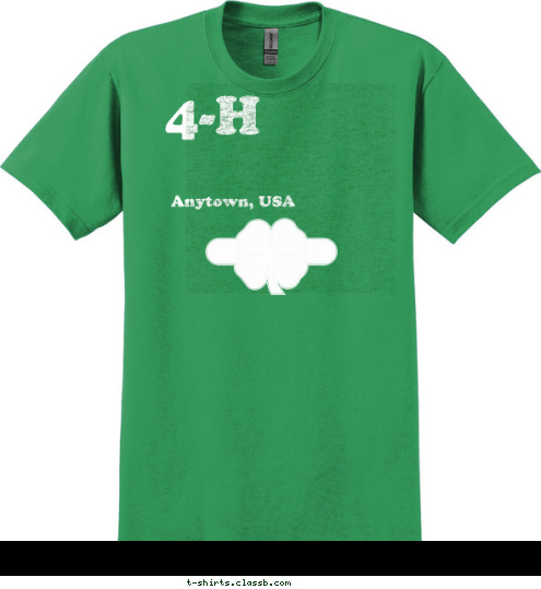 Anytown, USA 4-H T-shirt Design 