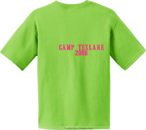 Camp Texlake
2008 20     03  ESTABLISHED CELEBRATE TEAM LASU AUSTIN, TX T-shirt Design 