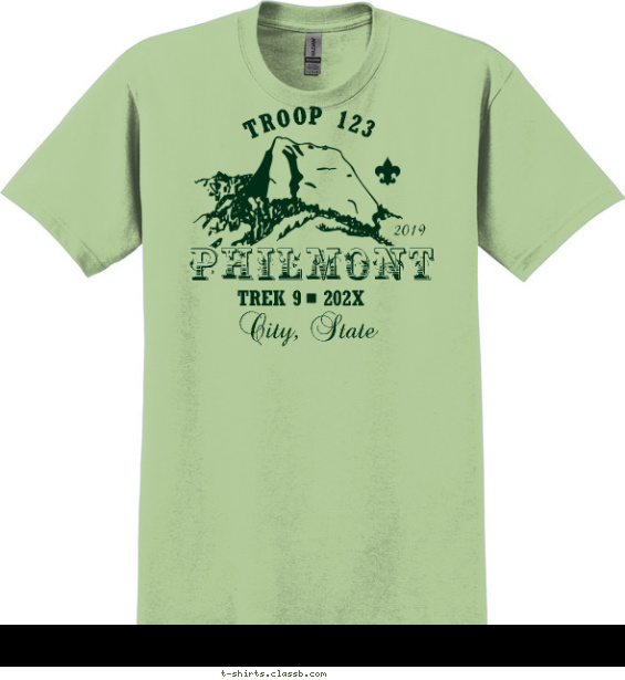 Philmont Adventure Shirt T-shirt Design