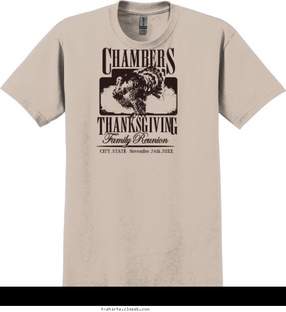 Thanksgiving Reunion T-shirt Design