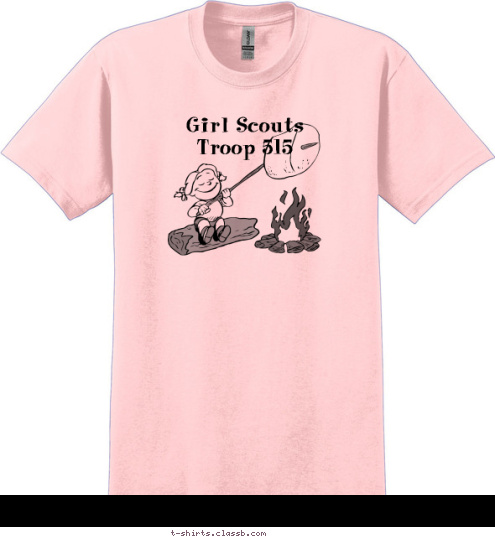 Girl Scouts
Troop 515 T-shirt Design 