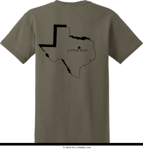 Little Elm 45 troop  Be Prepared T-shirt Design 