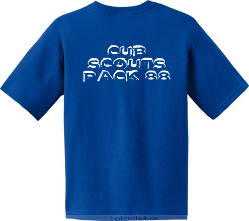 Cub Scouts Pack 88 T-shirt Design 